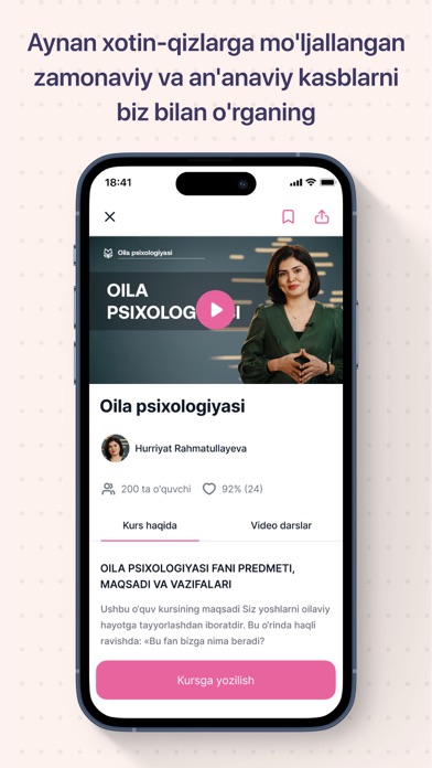 Qizlar Akademiyasi Screenshot