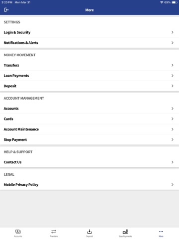 Peoples Bank (AR) iPad screenshot