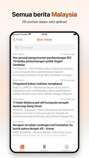 Malaysia News - Berita screenshot 1