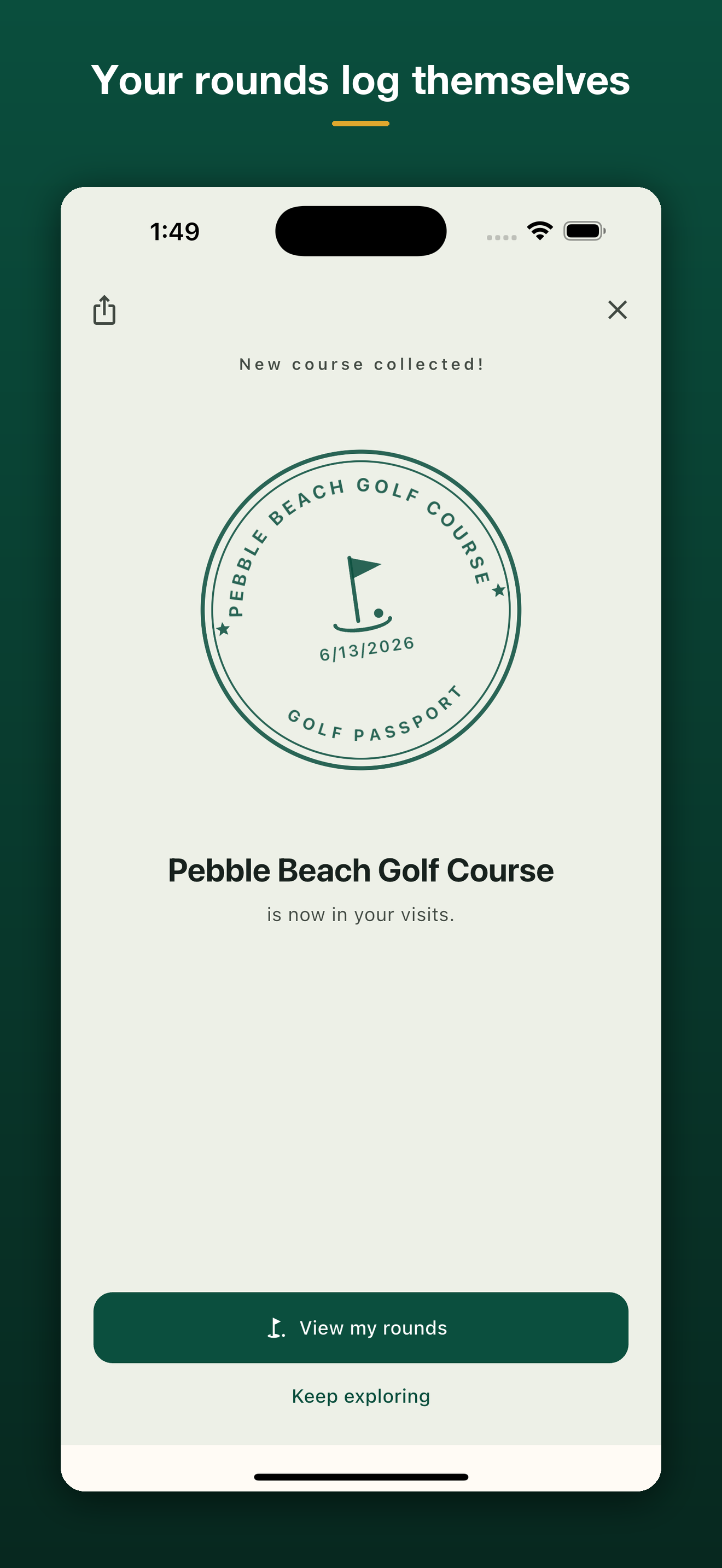 Golf Passport: Course Finder screenshot 5