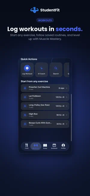 StudentFit screenshot 4