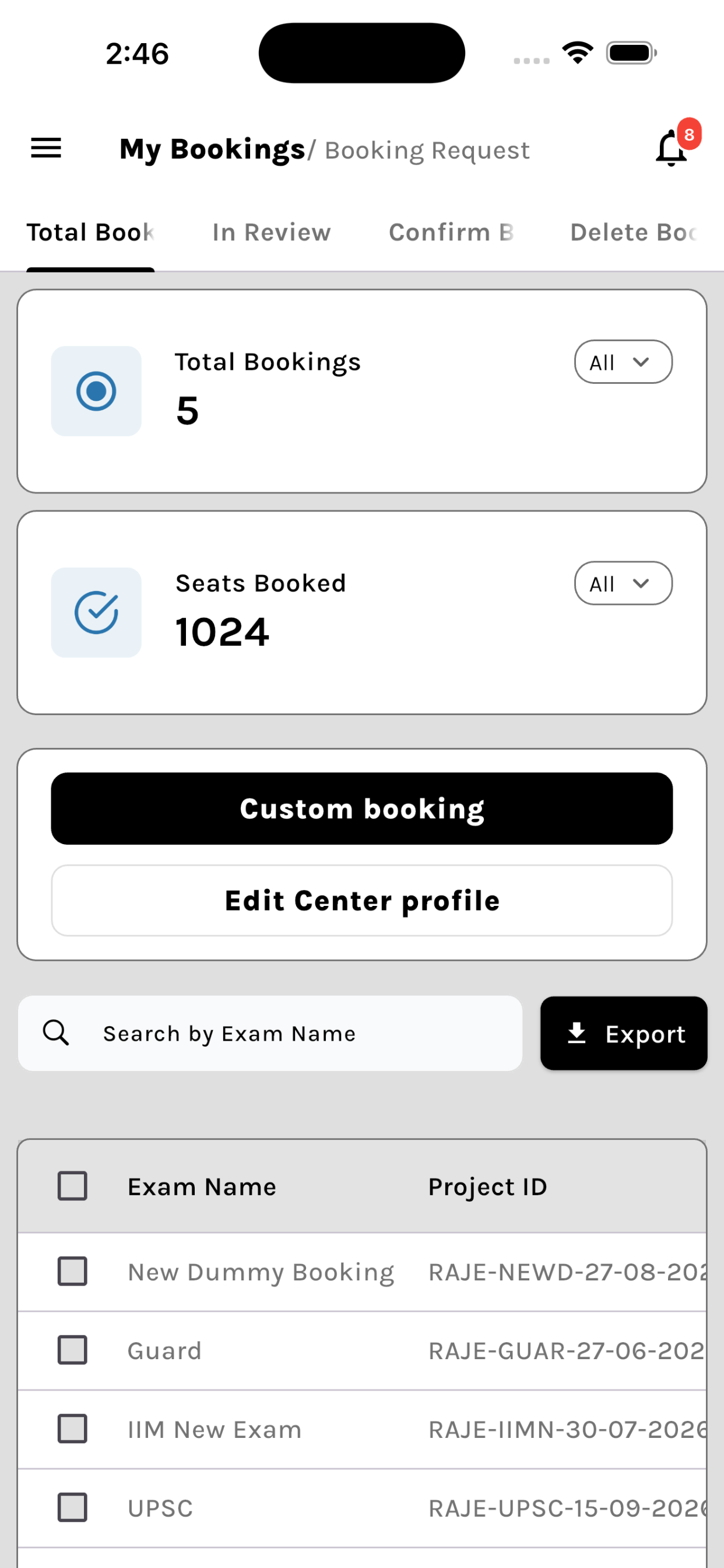 BookMyTestCenter