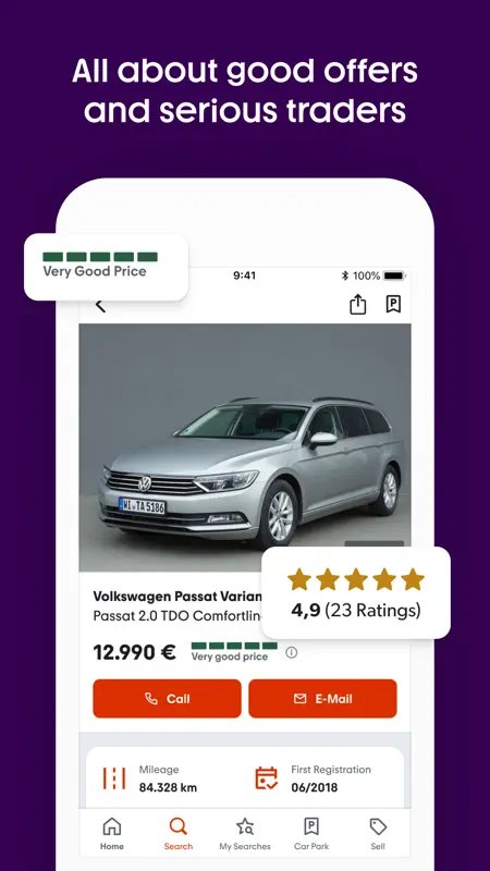 mobile.de - buy & sell cars screenshot 4 of 7