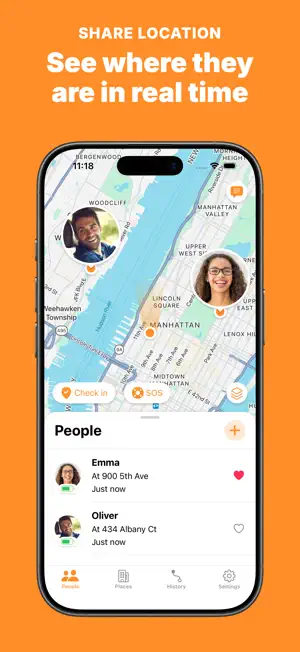 Share Location: Phone Tracker screenshot 1