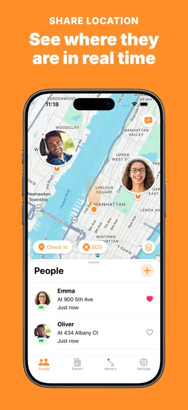 Share Location: Phone Tracker screenshot 1 of 5