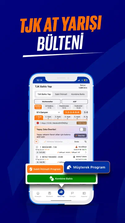 Son Düzlük - TJK At Yarışı iPhone Ekran Görüntüsü 3