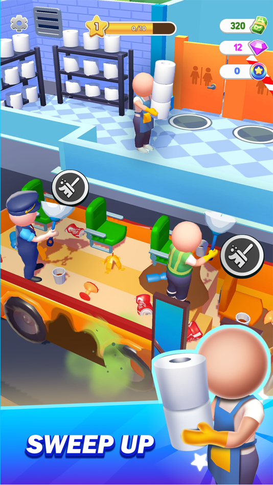 #4. Terminal Master - Bus Tycoon (iOS) 来自: Supercent, Inc.