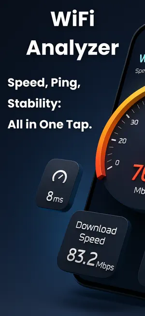 WiFi Analyzer: Speed Test screenshot 1