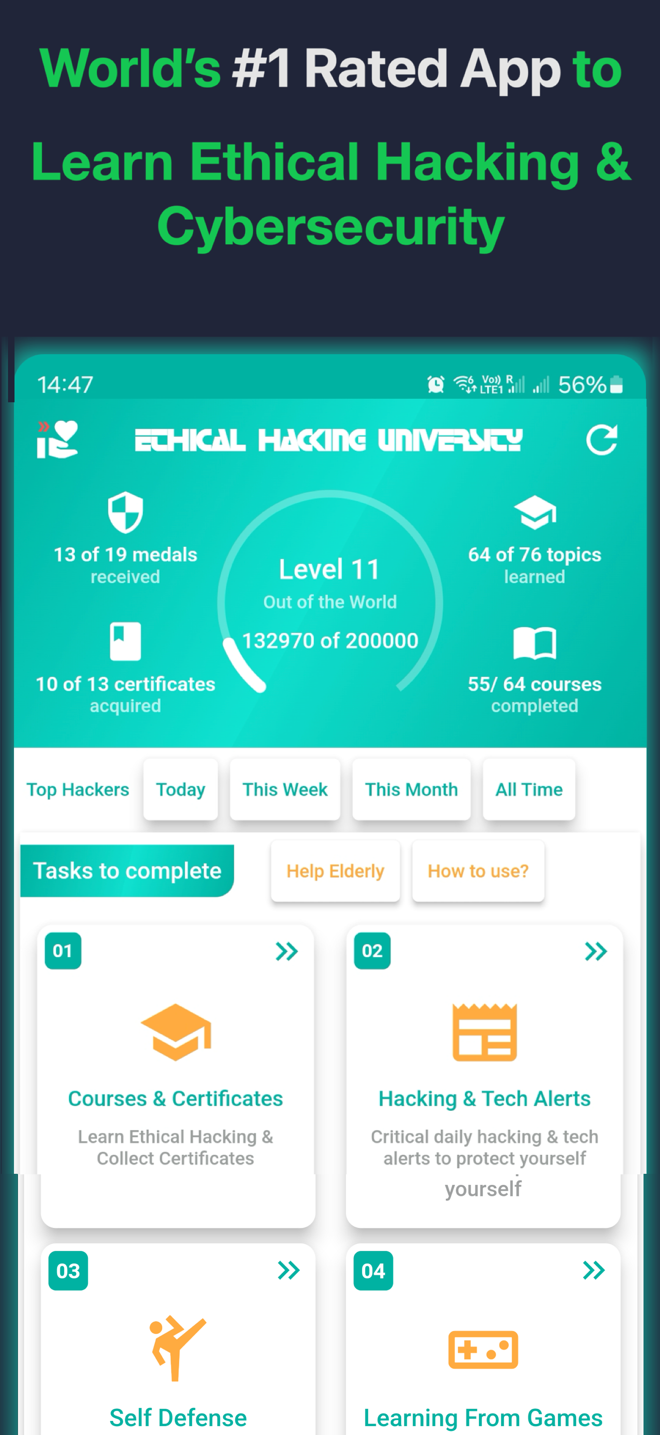 Ethical Hacking University App