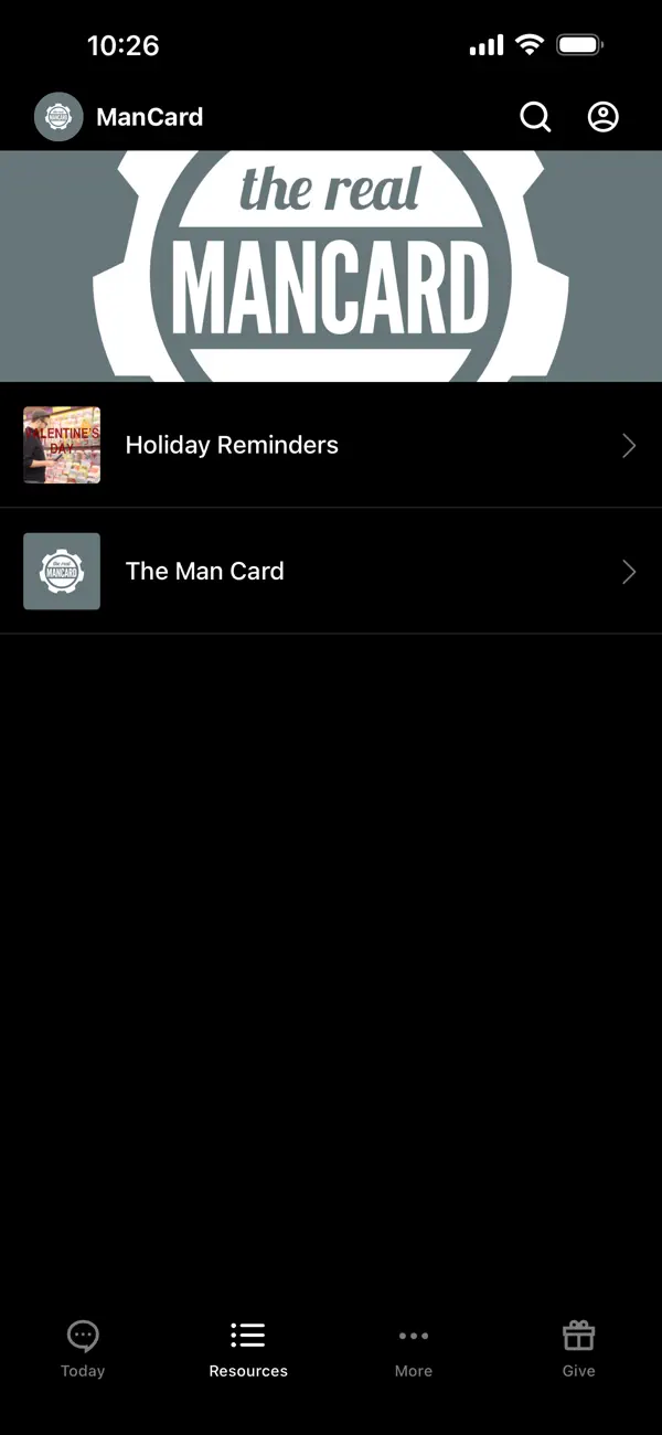Screenshot #2 pour The Real Man Card