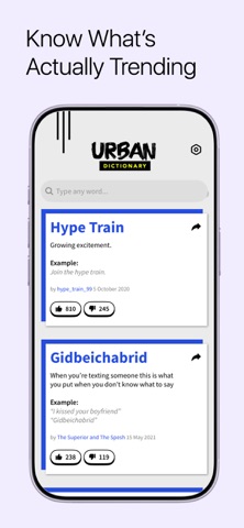 Urban Dictionary - Daily Slang iPhone screenshot