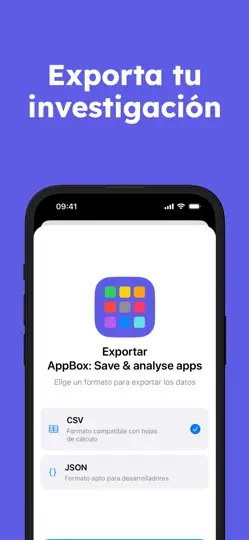 Captura de pantalla de AppBox: Guardar Apps en iPhone 5