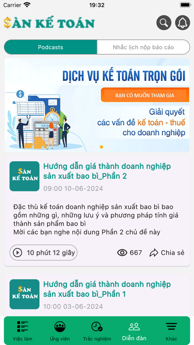 Sanketoan.vn - Săn kế toán Screenshot