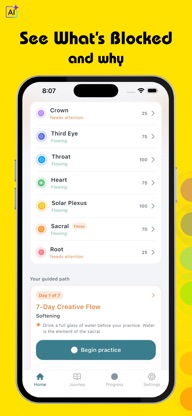 Nyra: Chakra Test & Healing screenshot 2