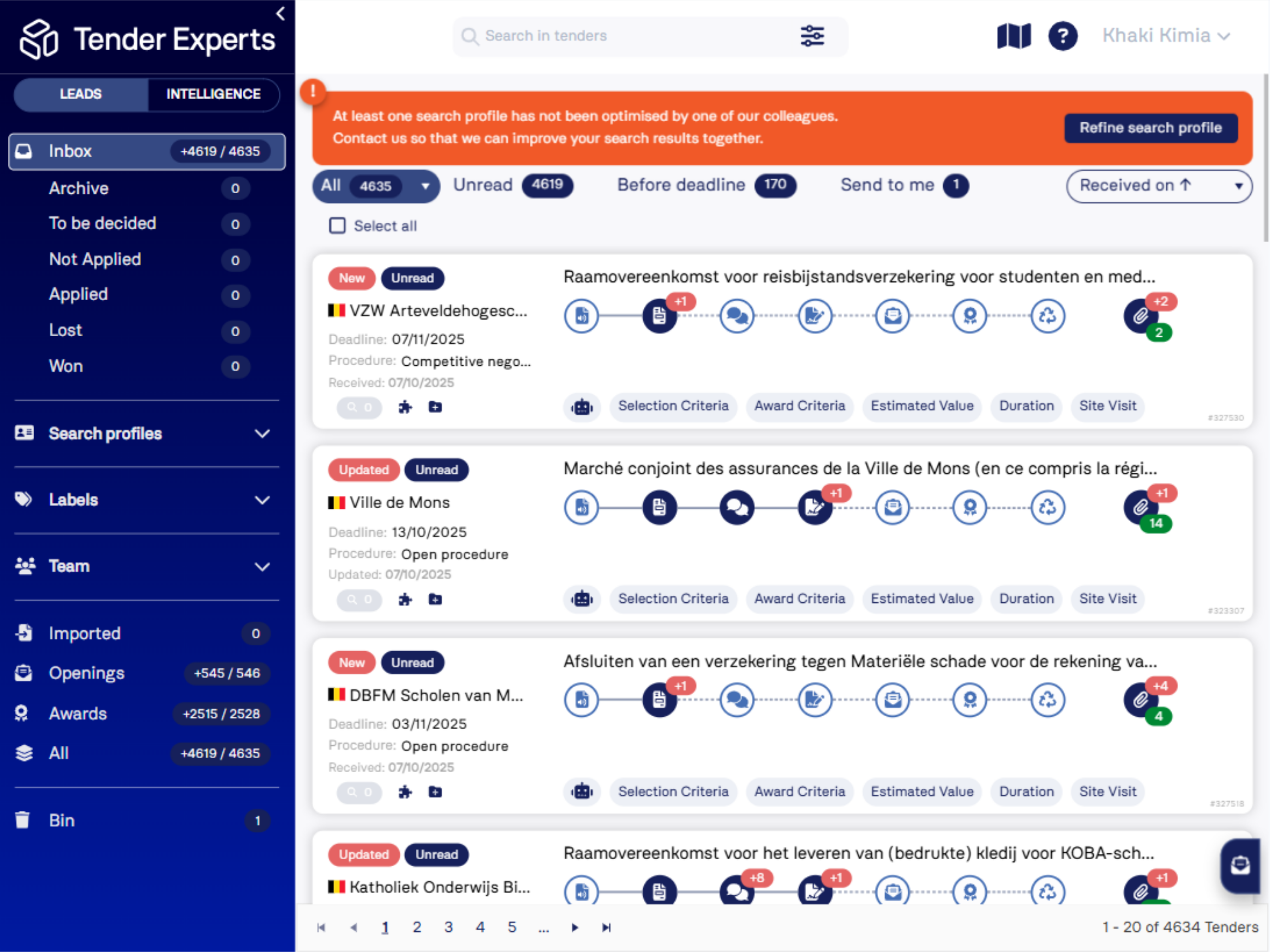 Tender Experts screenshot 4