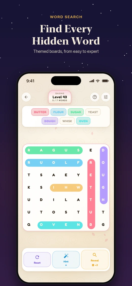 Offline Word Puzzles: 4 Modes screenshot 5