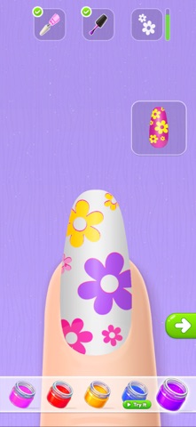 Salonix: Nail Art Makeover iPhone screenshot