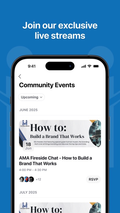 MAPs Network iPhone screenshot 4 - Social Networking app