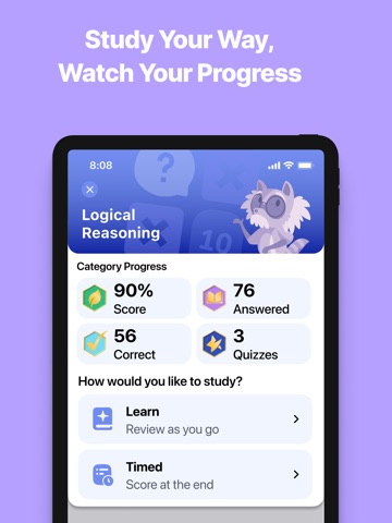 LSAT Exam Prep 2026 | EZPrep iPad screenshot