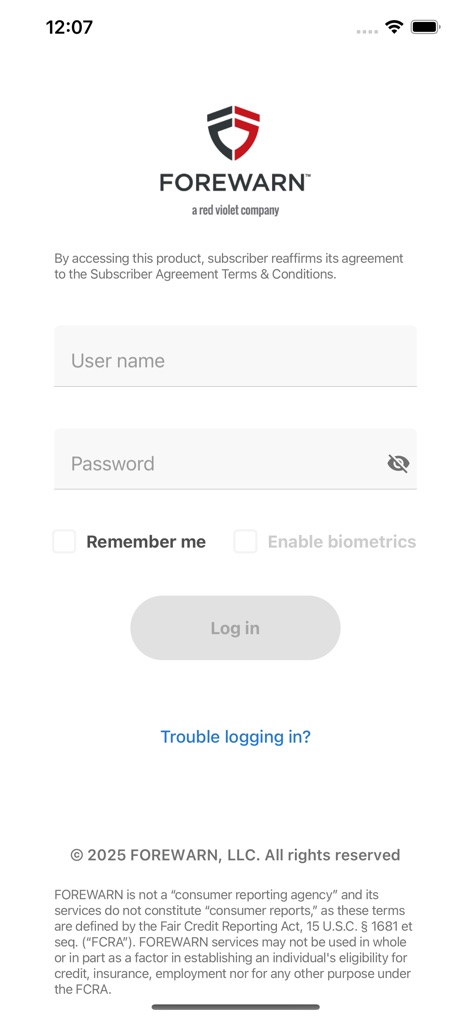 FOREWARN - Business App | MWM