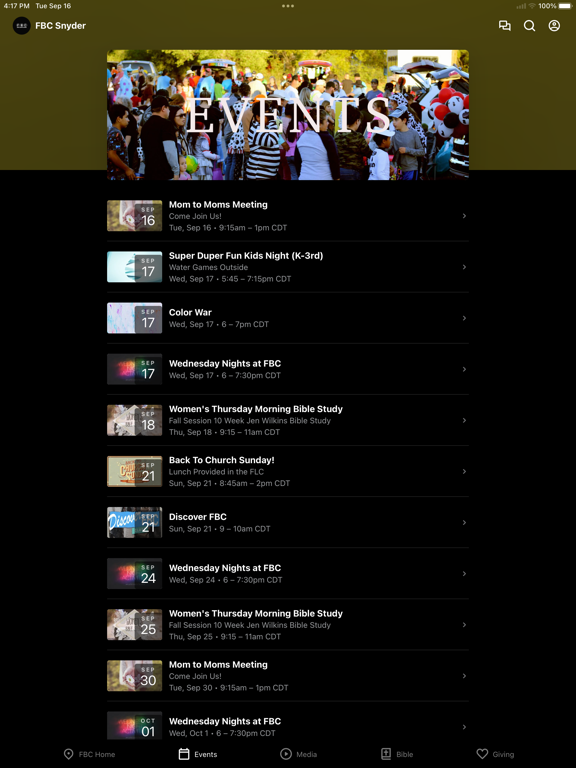 Screenshot #5 pour FBC SNYDER