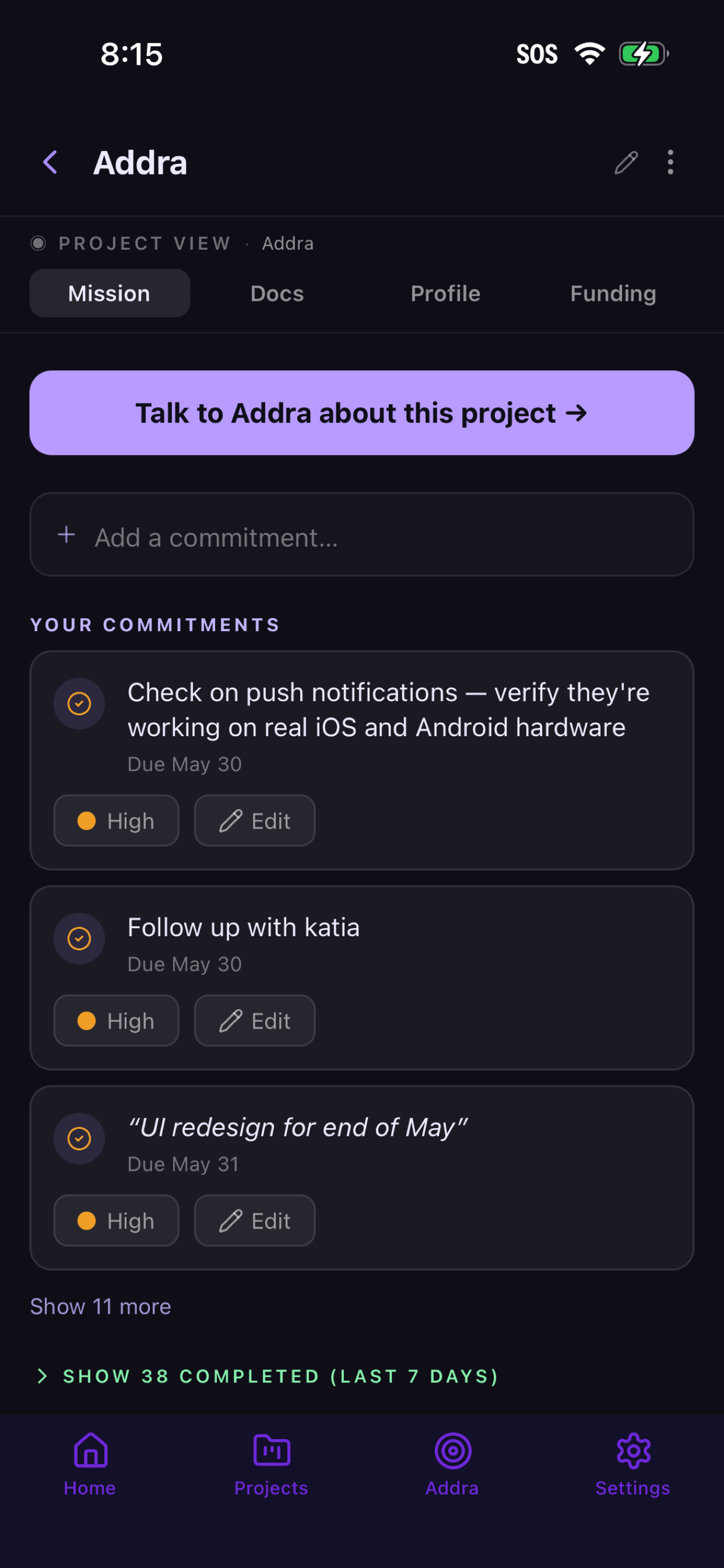 Addra: For Founders screenshot 2