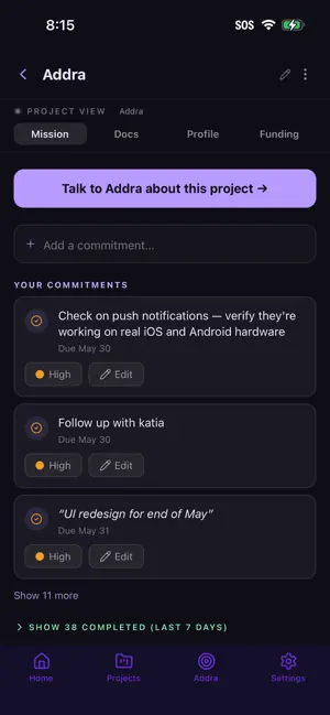 Addra: For Founders screenshot 2