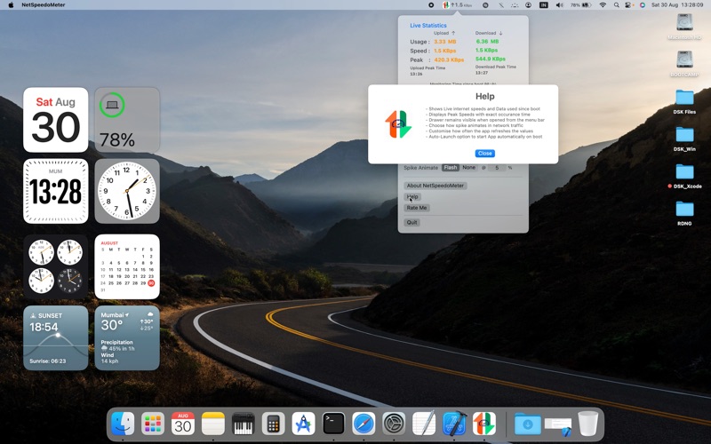 App screenshot