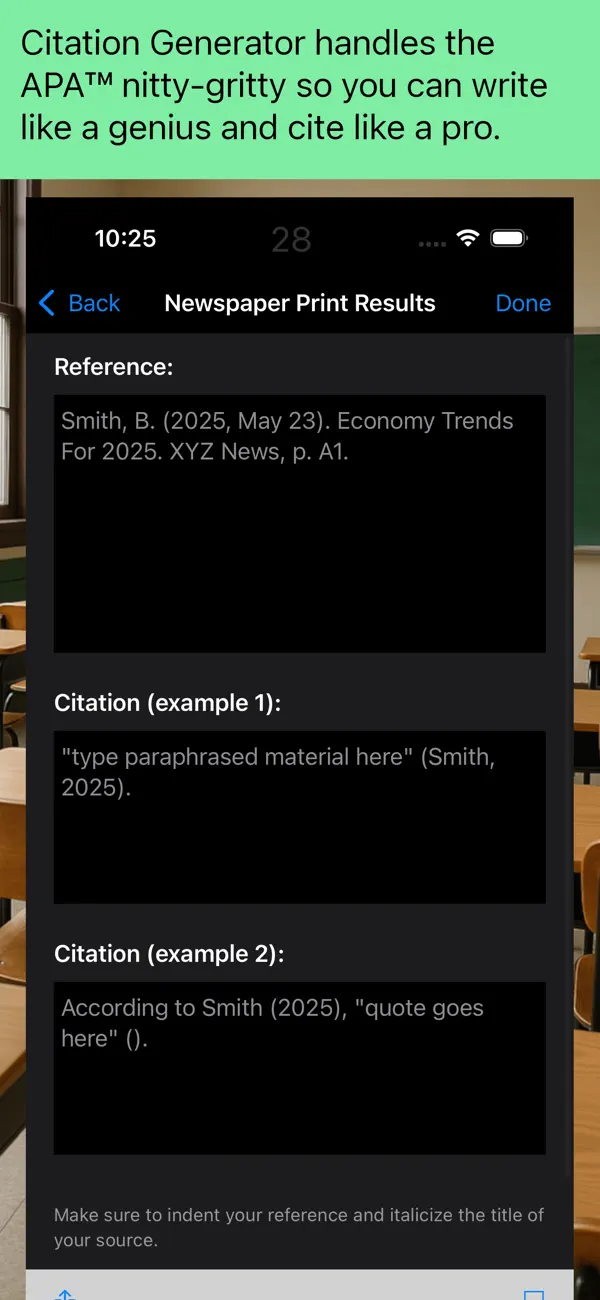 Screenshot #3 pour Citation Generator Lite
