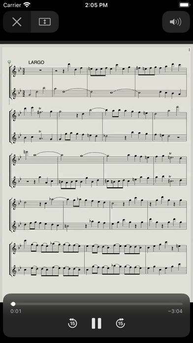 Screenshot #3 pour Telemann 6 Sonatas (4-6)