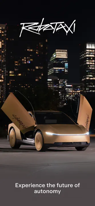 Tesla Robotaxi App Store screenshots