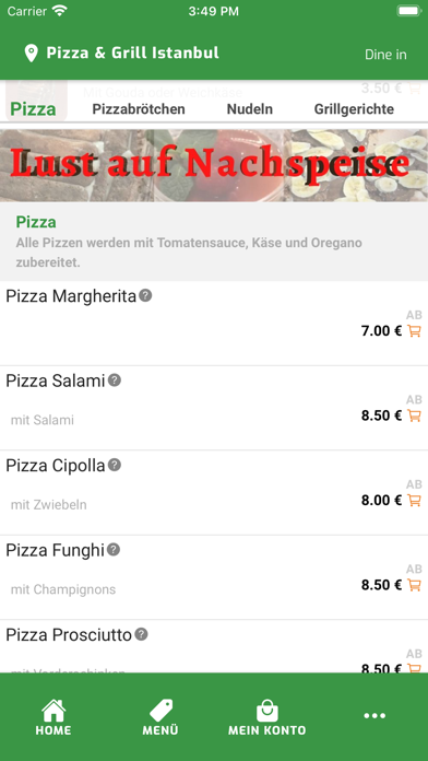 Pizza & Grill Istanbul Screenshot