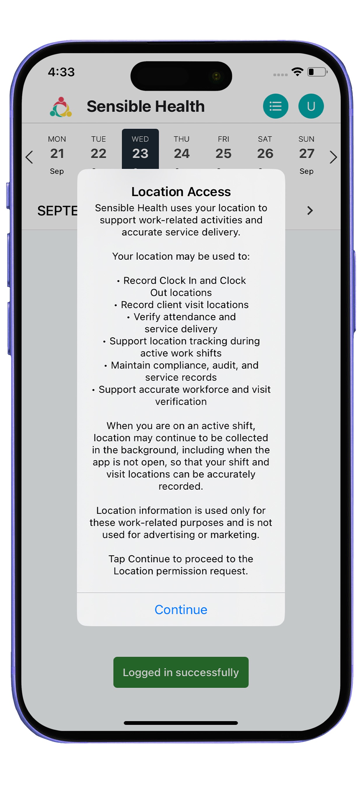 Screenshot 3 of Sensible_Health