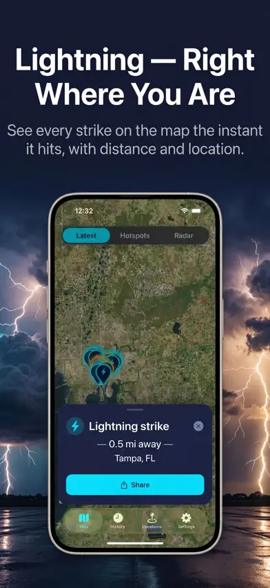 Lightning Tracker and Alerts screenshot 1