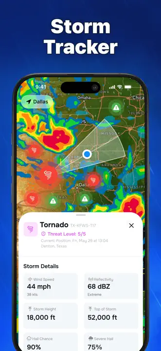 Weather Radar - Ora Channel : capture d’écran 3 sur 7