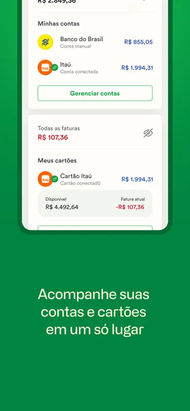 Organizze - Finanças pessoais screenshot 3 of 9