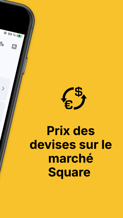 Square Algeria Exchange Rates Screenshot