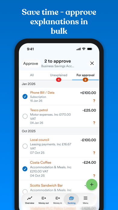 Screenshot #3 pour FreeAgent Mobile Accounting