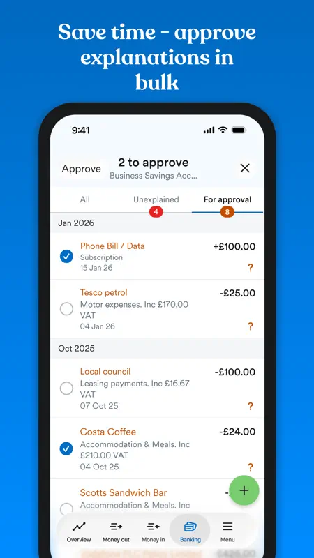FreeAgent Mobile Accounting screenshot 3 of 8