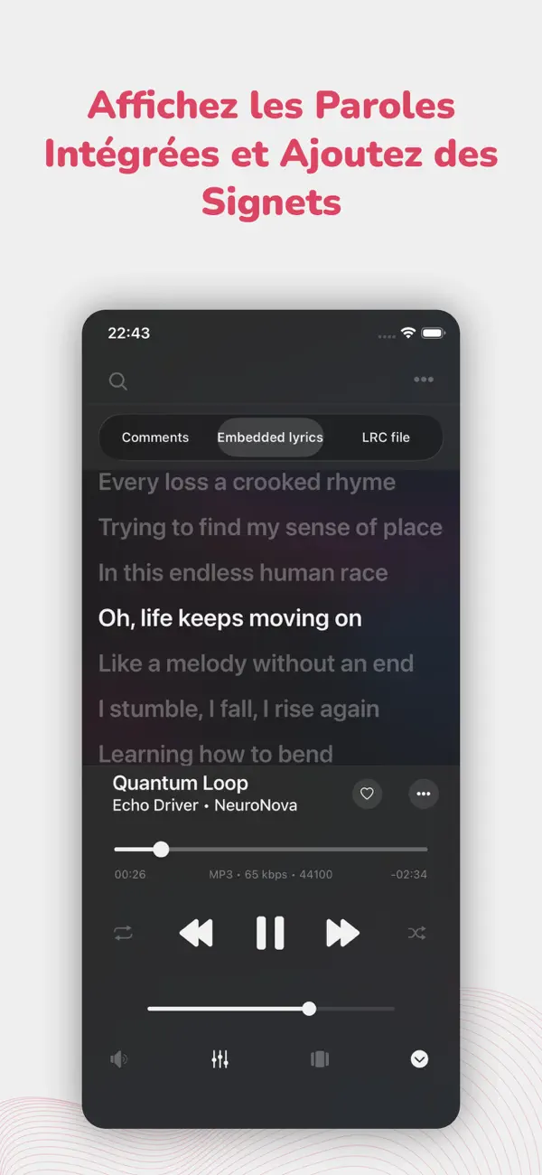 Screenshot #3 pour Evermusic Pro: lecteur musique