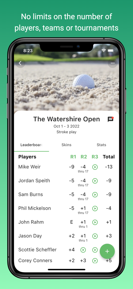 Squabbit - Golf Tournament App screenshot 3