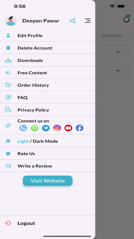 #1. Navin Classes LMS (iOS) بواسطة: Invent Educare