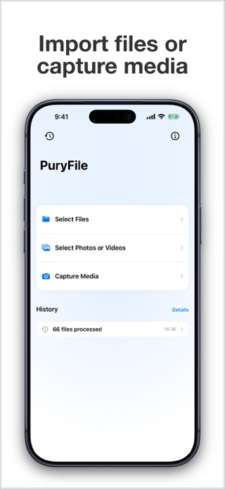 PuryFile: Metadata Remover Screenshot 5 of 6