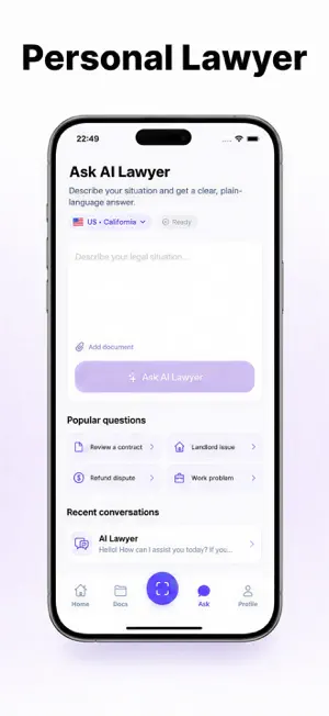 AI Lawyer: AskLegal AI screenshot 3