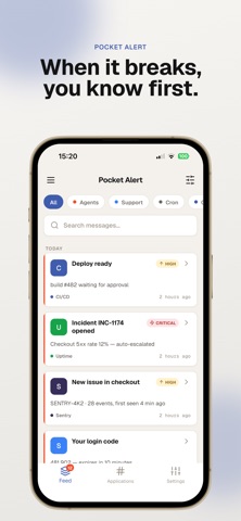 Pocket Alert push notification Screenshot 1 of 6