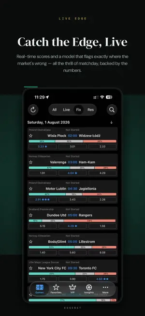 Edgenetic Value Bets screenshot 1