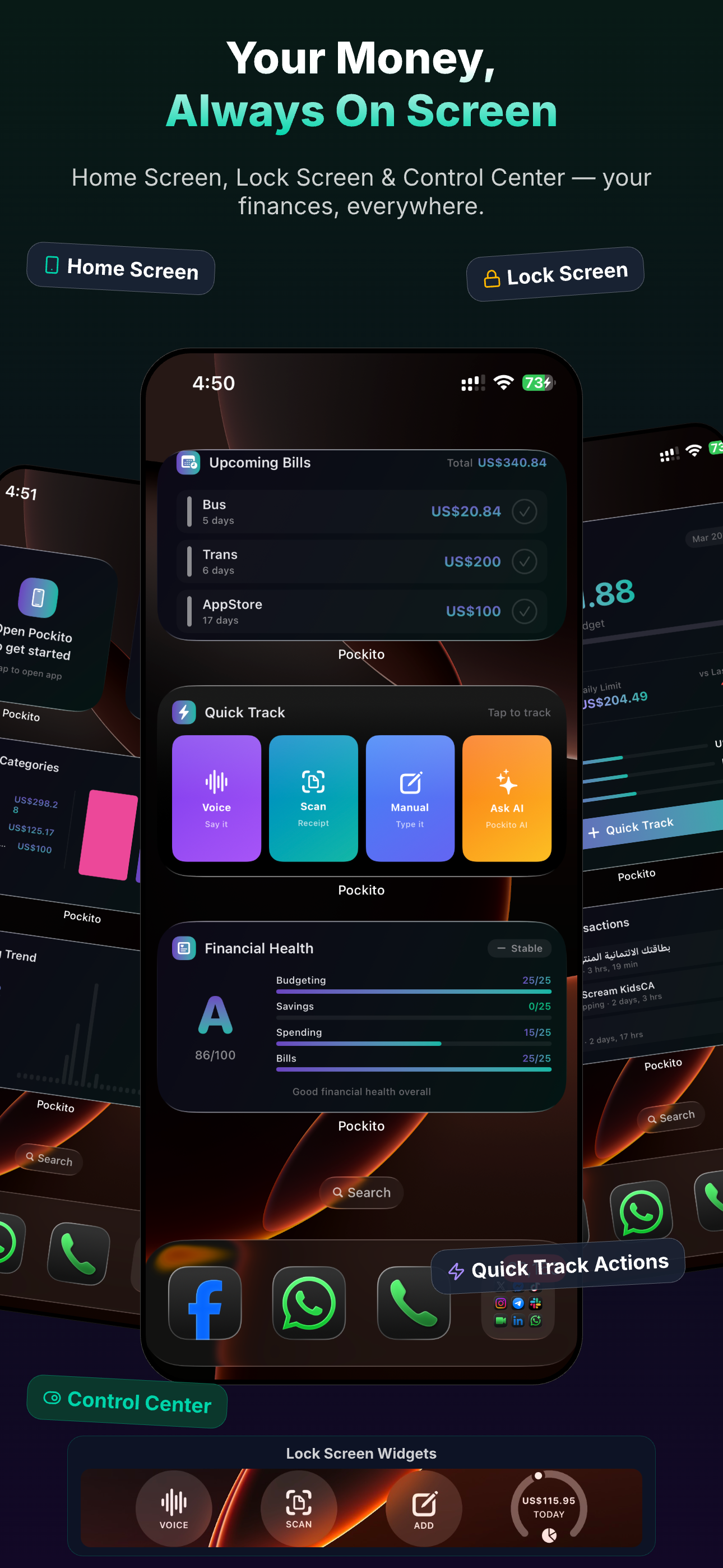Pockito - AI Expense Tracker