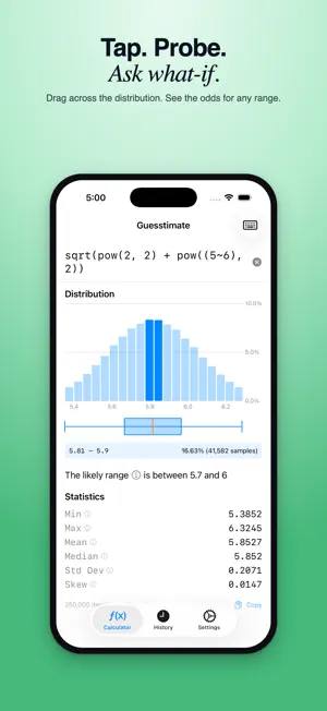 Guesstimate: calculator screenshot 4