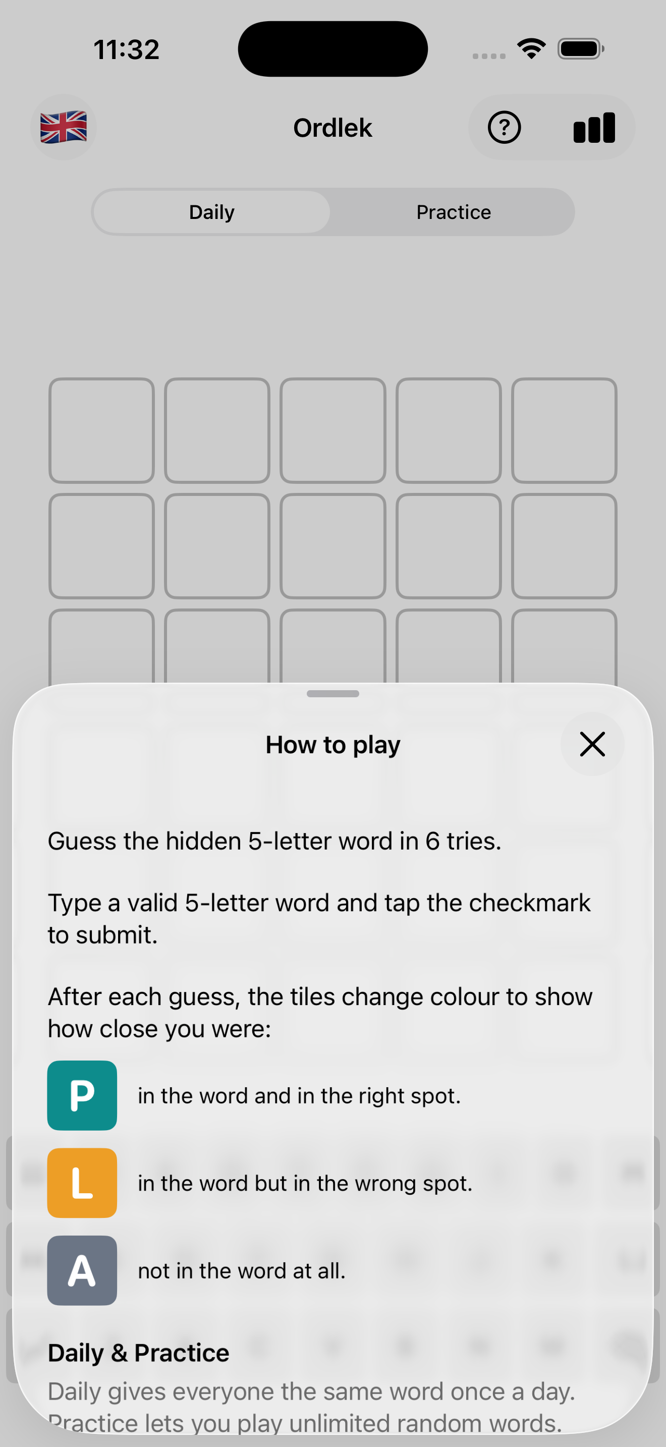Ordlek – Word Game screenshot 5