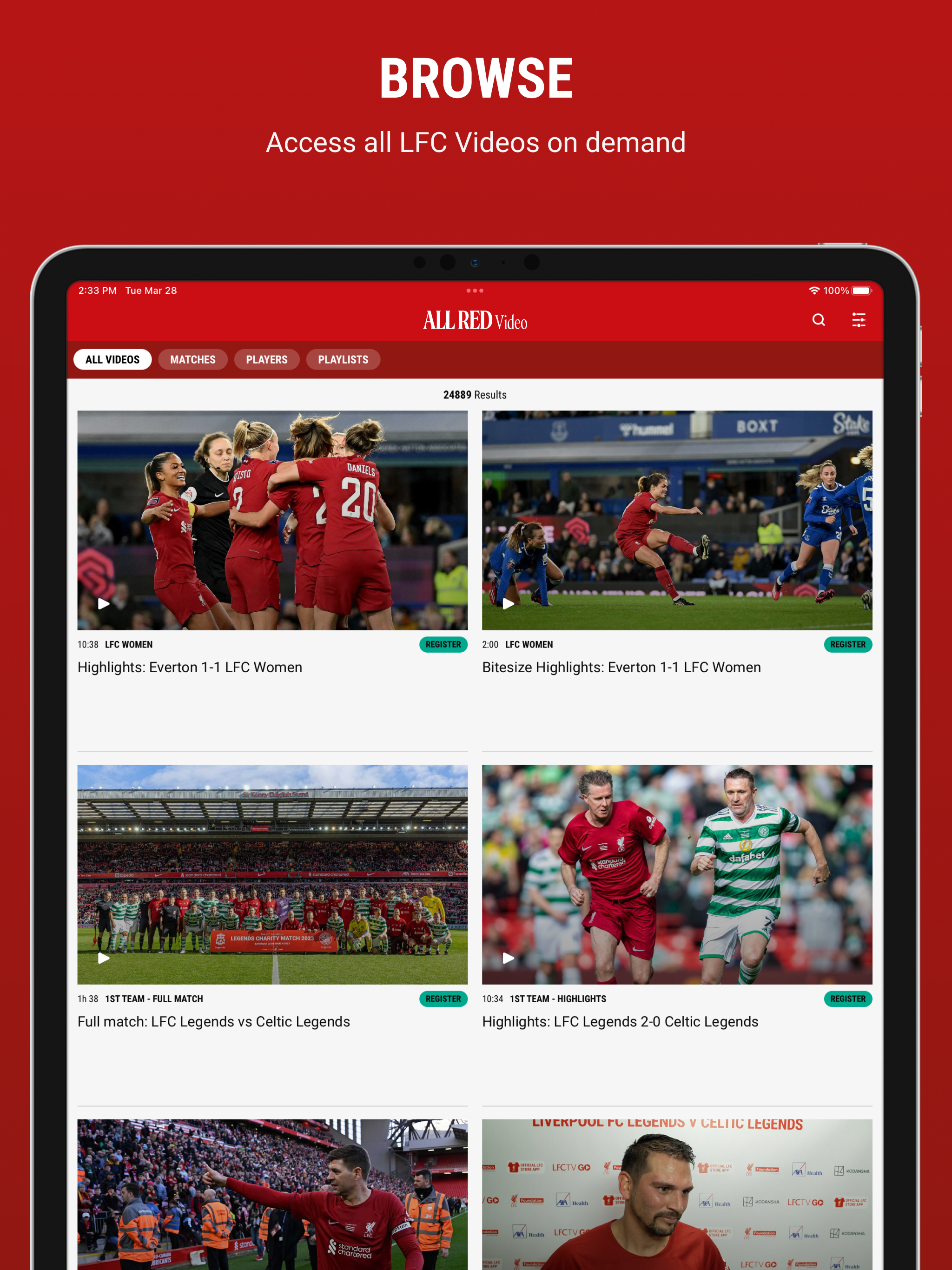ALL RED Video Official App